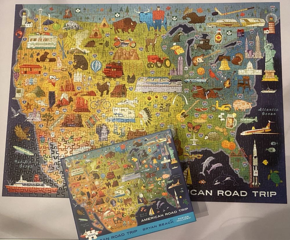American Road Trip - Blue Lobster puzzle collectible [Barcode 860003320570] - Main Image 2