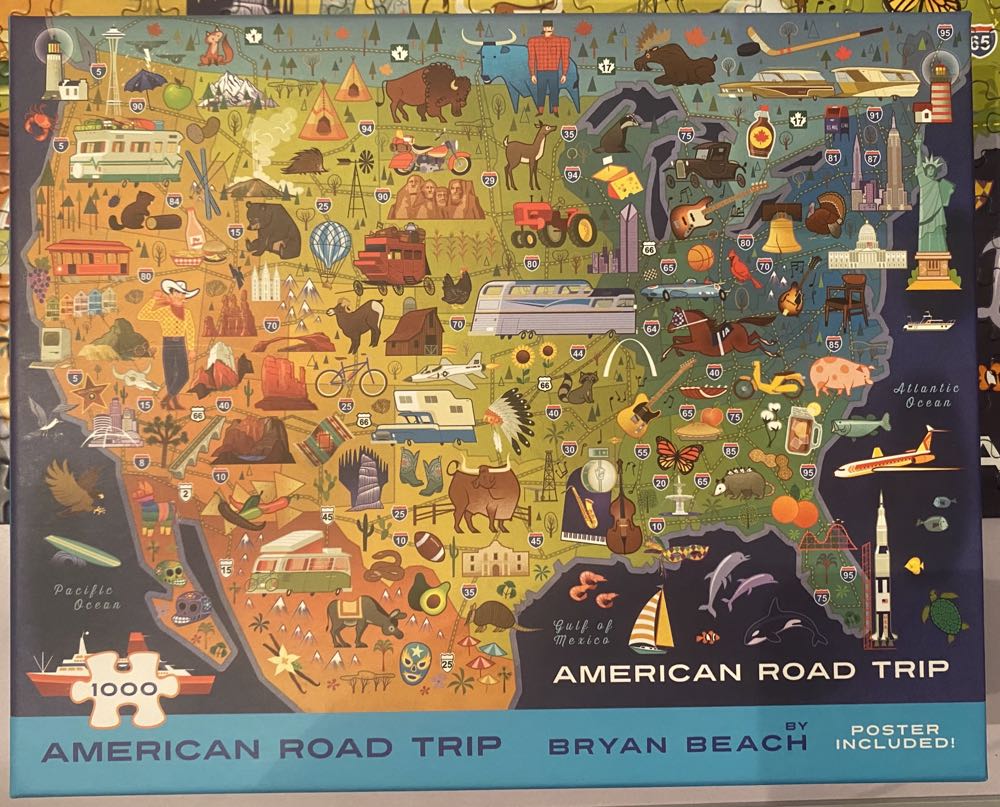 American Road Trip - Blue Lobster puzzle collectible [Barcode 860003320570] - Main Image 3