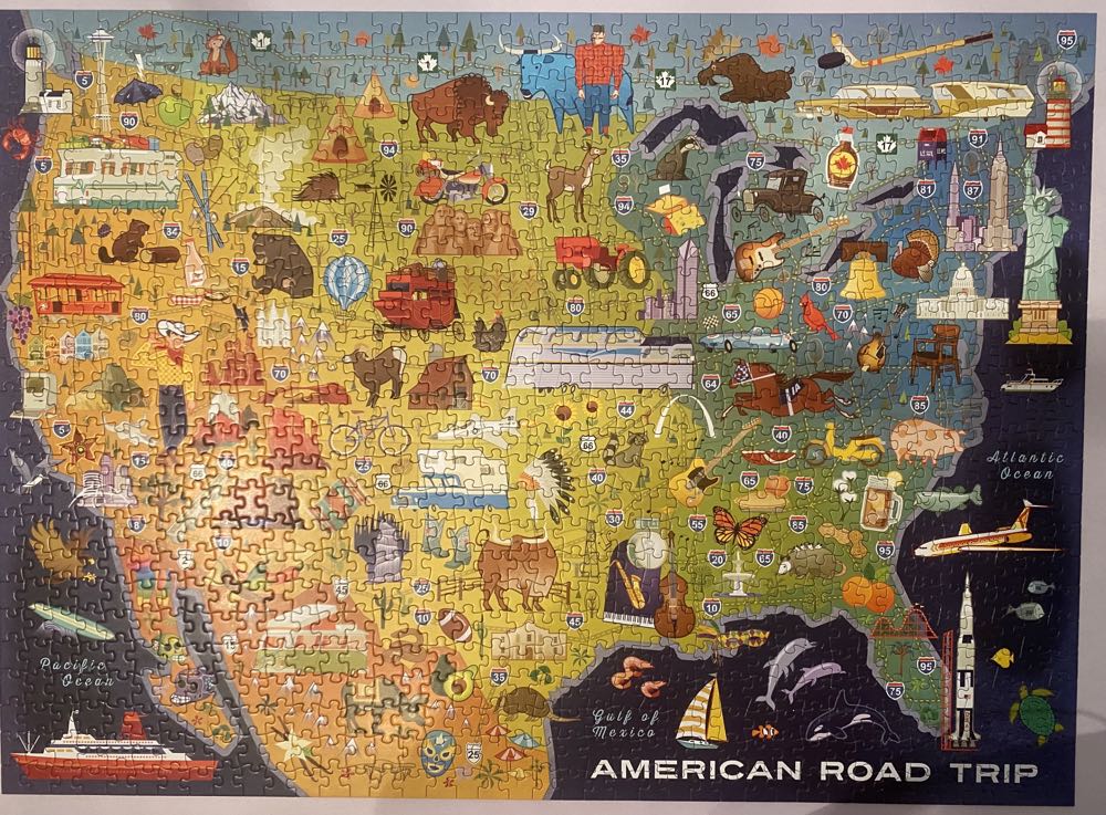 American Road Trip - Blue Lobster puzzle collectible [Barcode 860003320570] - Main Image 4