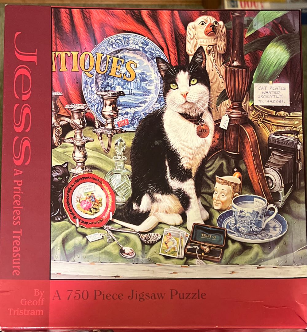 Jess A Priceless Treasure -  Ceaco puzzle collectible [Barcode 021081029391] - Main Image 2