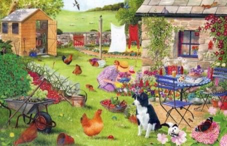 Grandma’s Garden  - HOP 🇬🇧 puzzle collectible [Barcode 5060002002759] - Main Image 2