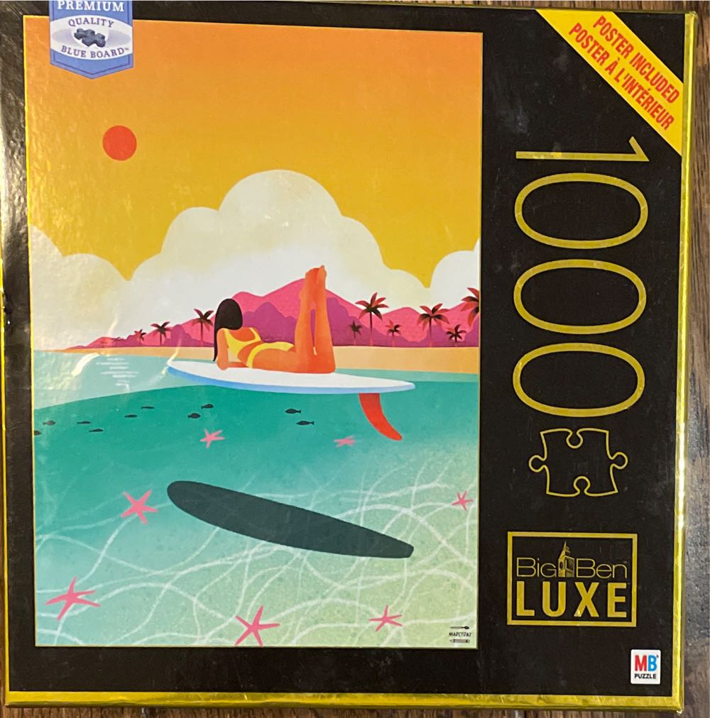 Starfish Surfer - Big Ben LUXE puzzle collectible [Barcode 778988398333] - Main Image 1