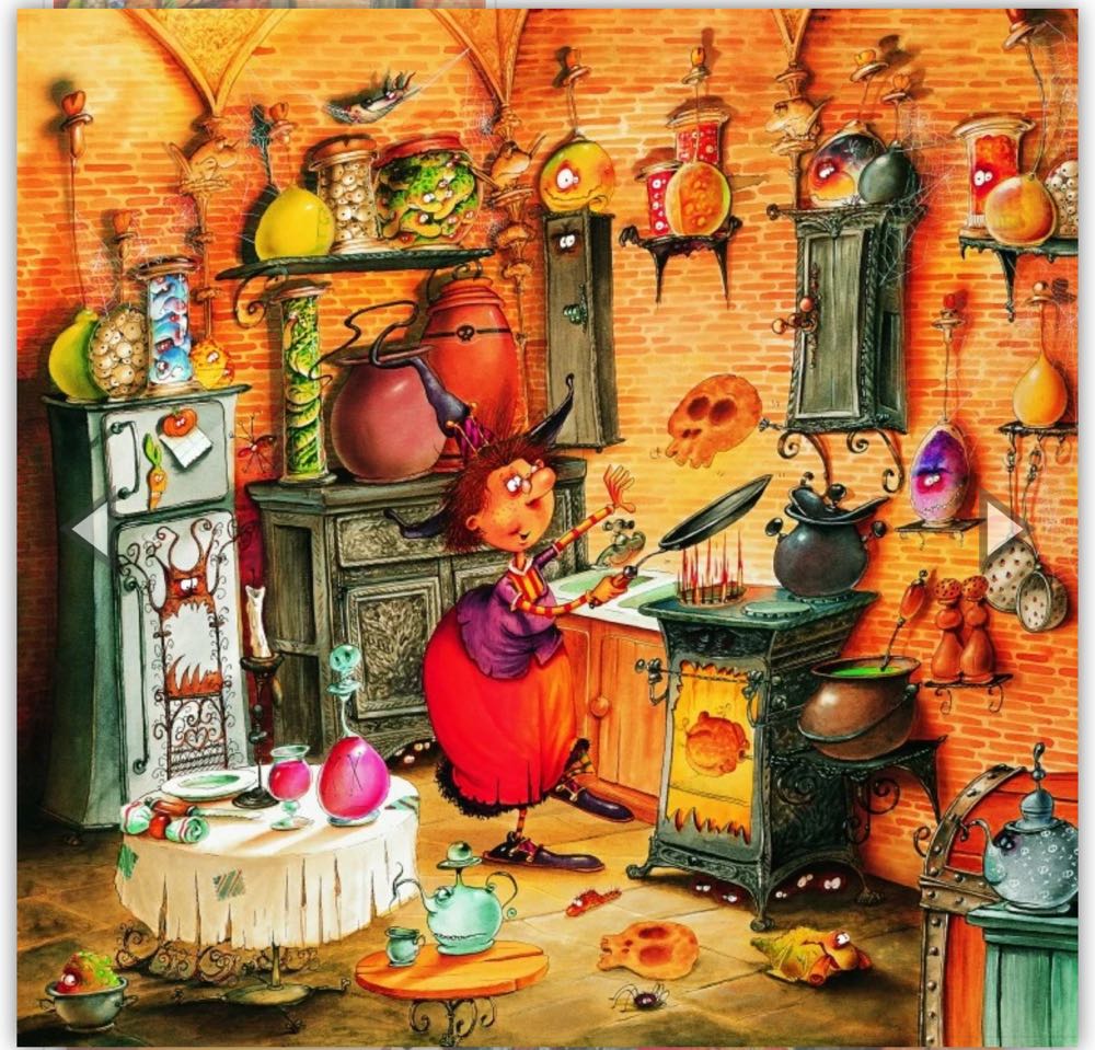 Witch - In The Kitchen - Grafika puzzle collectible - Main Image 2
