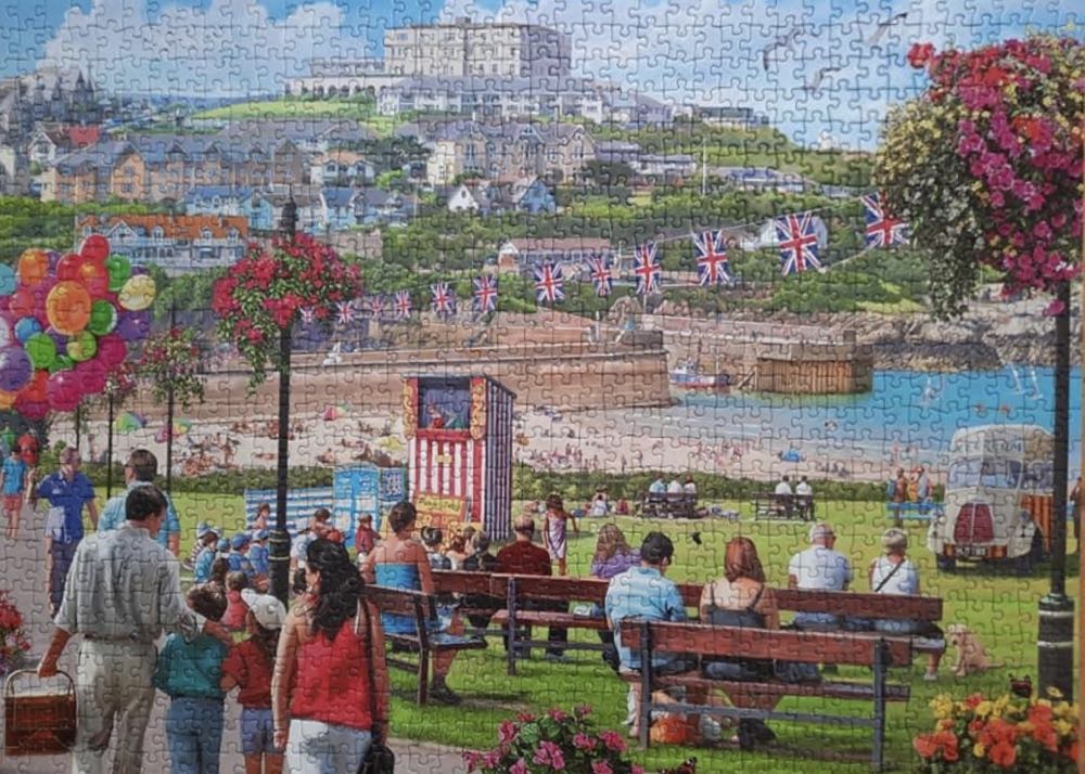 Newquay Harbour - Falcon de luxe puzzle collectible [Barcode 8723120622120] - Main Image 3