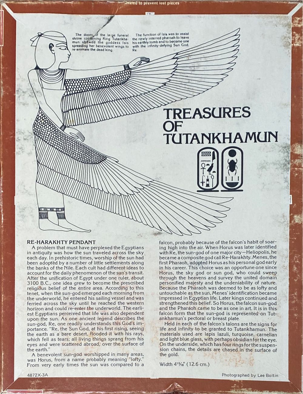 Falcon Pectoral - Milton Bradley puzzle collectible - Main Image 2