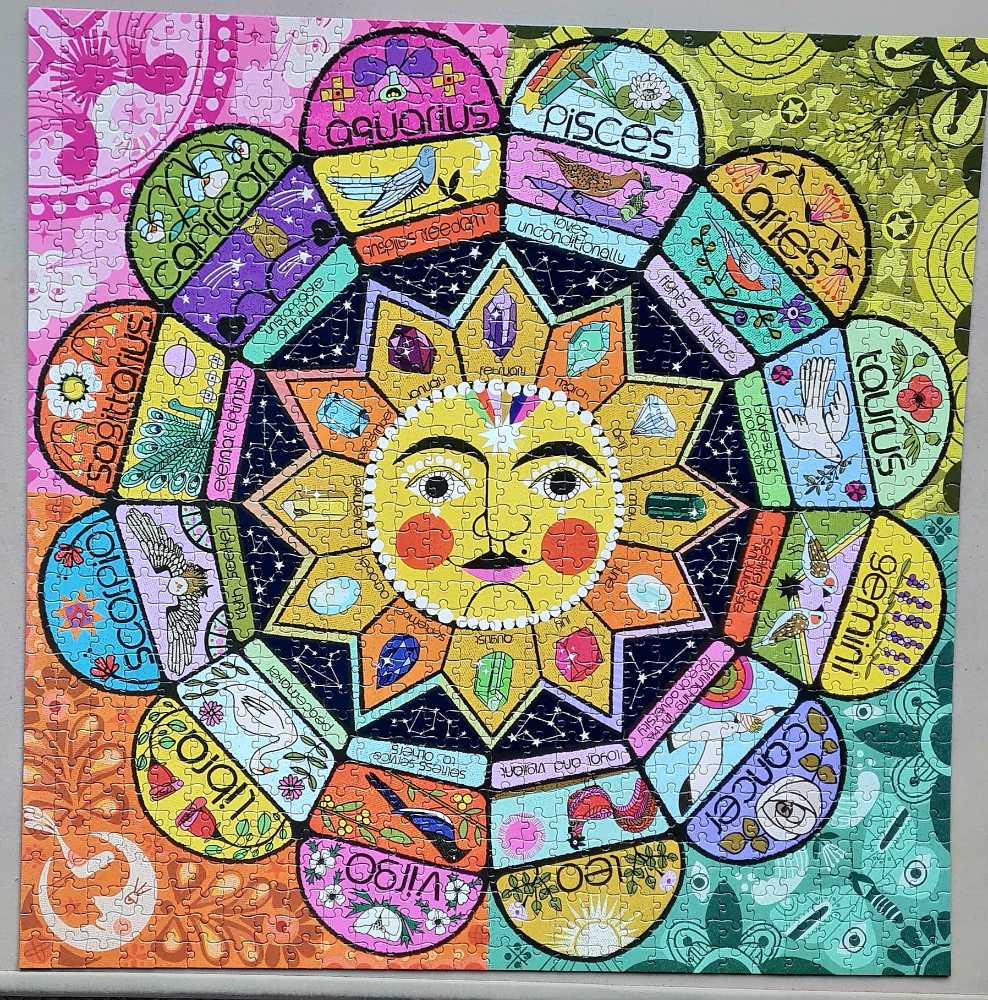 Astrology - eeBoo Puzzles puzzle collectible - Main Image 2