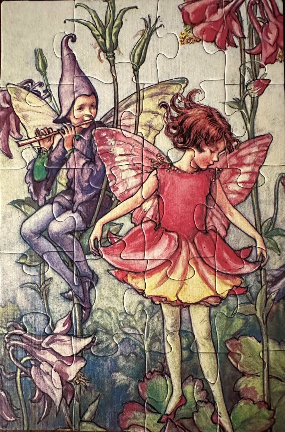 Columbine Fairy - New York Puzzle Company puzzle collectible [Barcode 819844013585] - Main Image 2