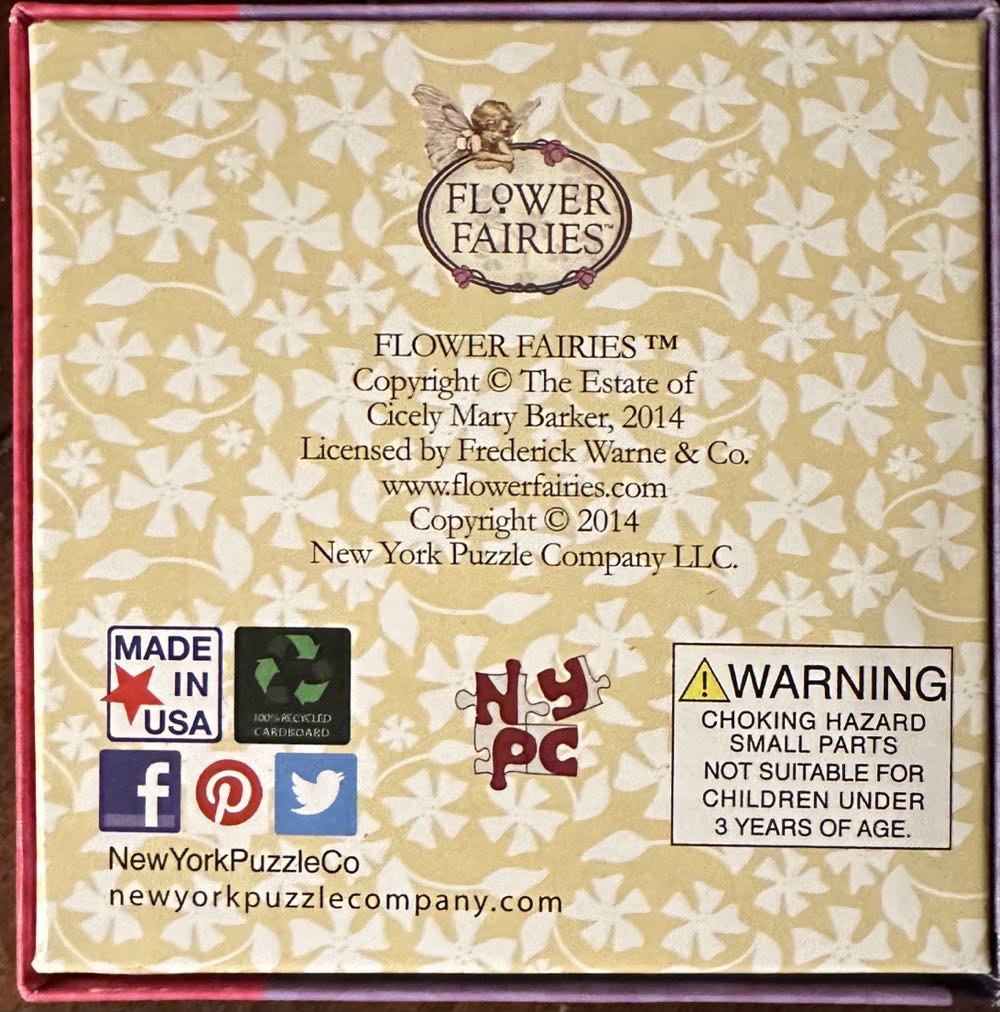 Columbine Fairy - New York Puzzle Company puzzle collectible [Barcode 819844013585] - Main Image 3