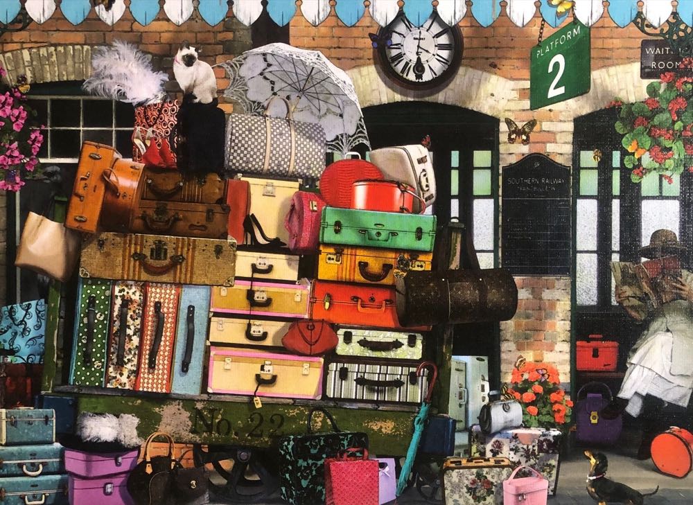 A Weekend Away - Falcon de luxe puzzle collectible [Barcode 8710126111543] - Main Image 2