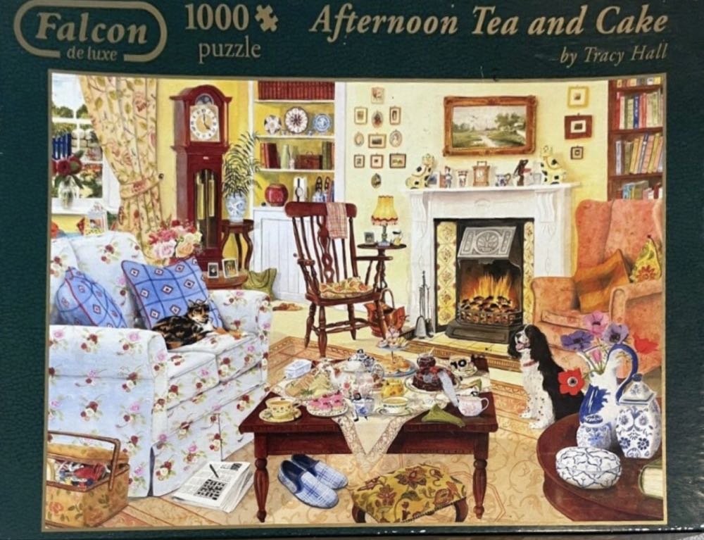 Afternoon Tea And Cake Scannen - Falcon de luxe puzzle collectible - Main Image 1