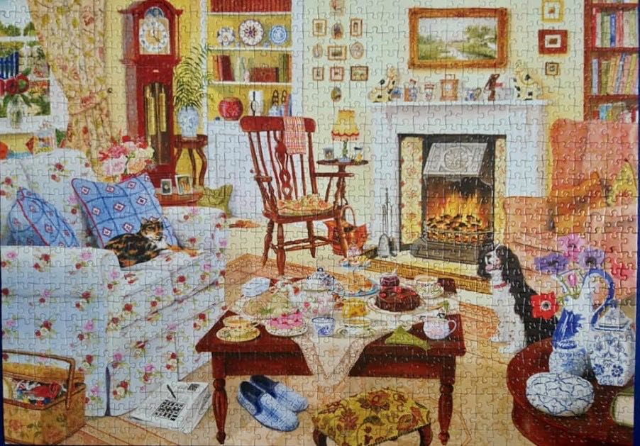 Afternoon Tea And Cake Scannen - Falcon de luxe puzzle collectible - Main Image 3