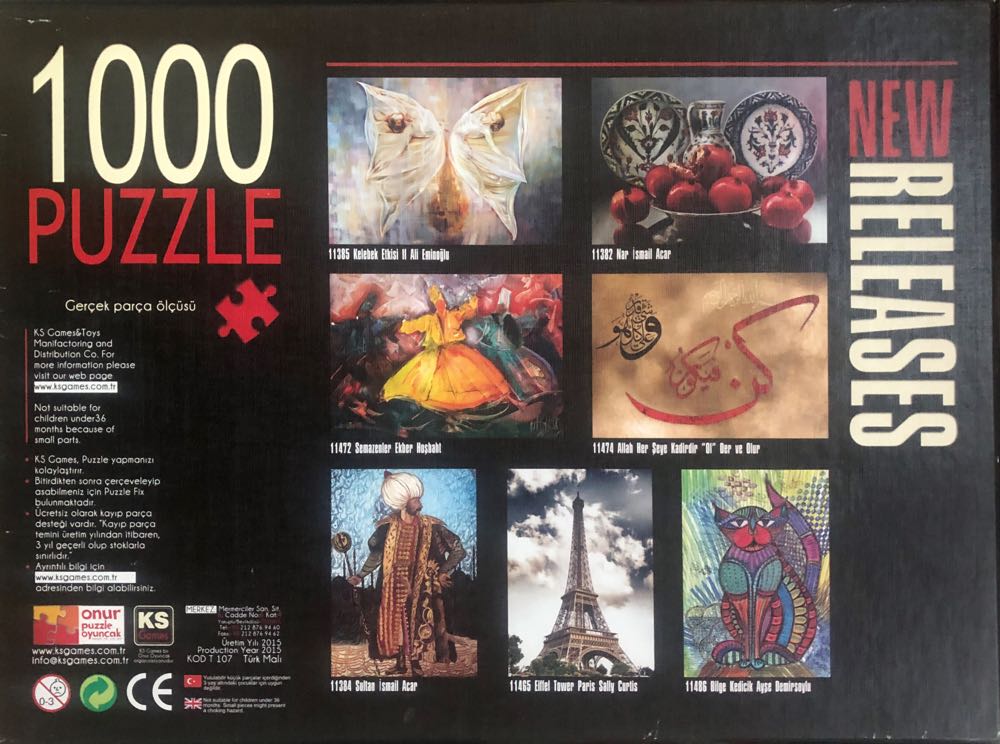 Butterfly Effect - KS Games puzzle collectible [Barcode 8697418015577] - Main Image 3