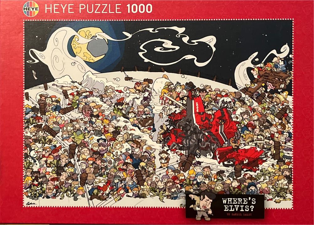 Trippy Picnic Puzzle Blue Kazoo