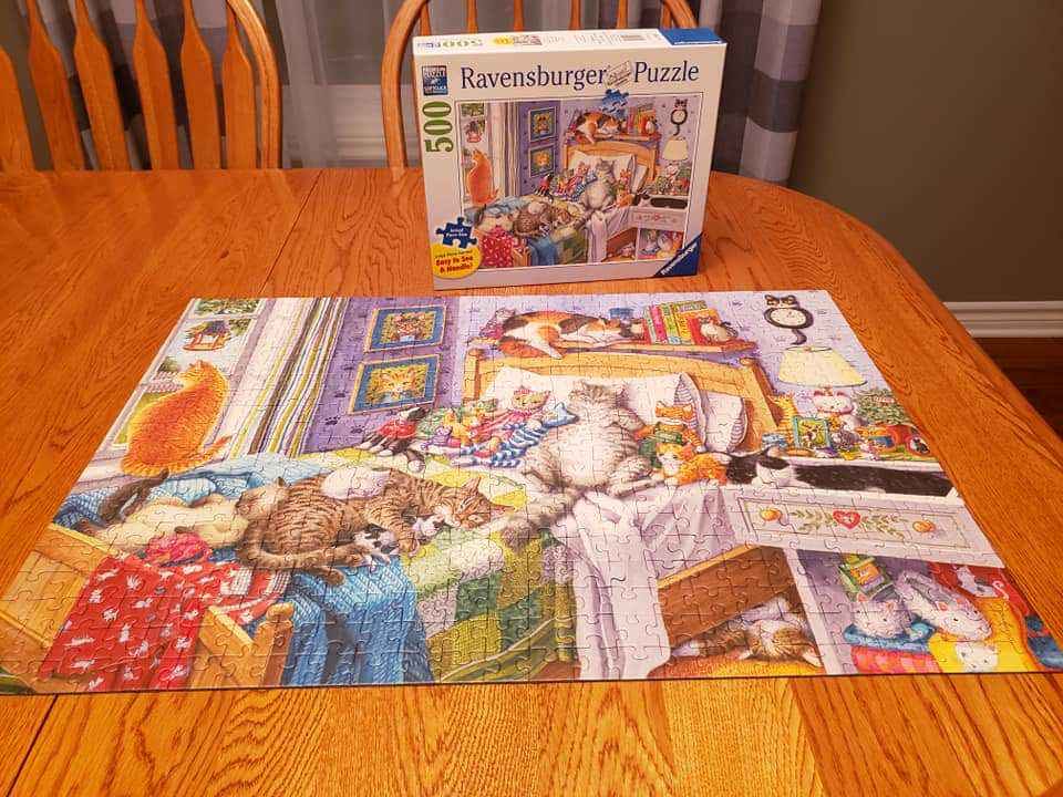 Cat Nap-SOLD - Ravensburger puzzle collectible - Main Image 3