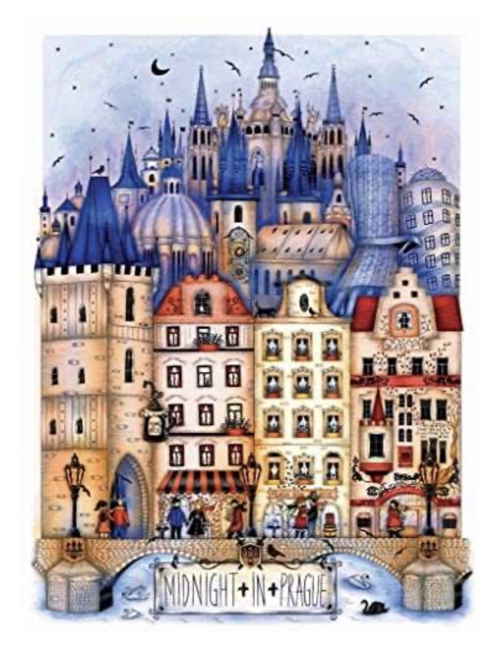 Midnight In Prague - KI Puzzles puzzle collectible [Barcode 773392504127] - Main Image 2