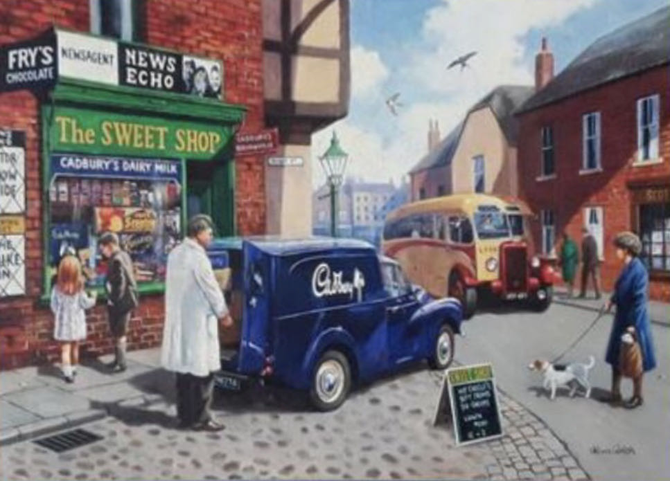 The Sweet Shop (Maken) - Gibsons puzzle collectible [Barcode 5012269004588] - Main Image 2