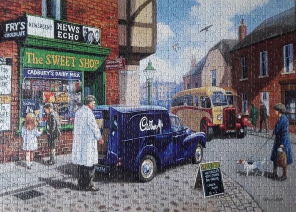 The Sweet Shop (Maken) - Gibsons puzzle collectible [Barcode 5012269004588] - Main Image 3