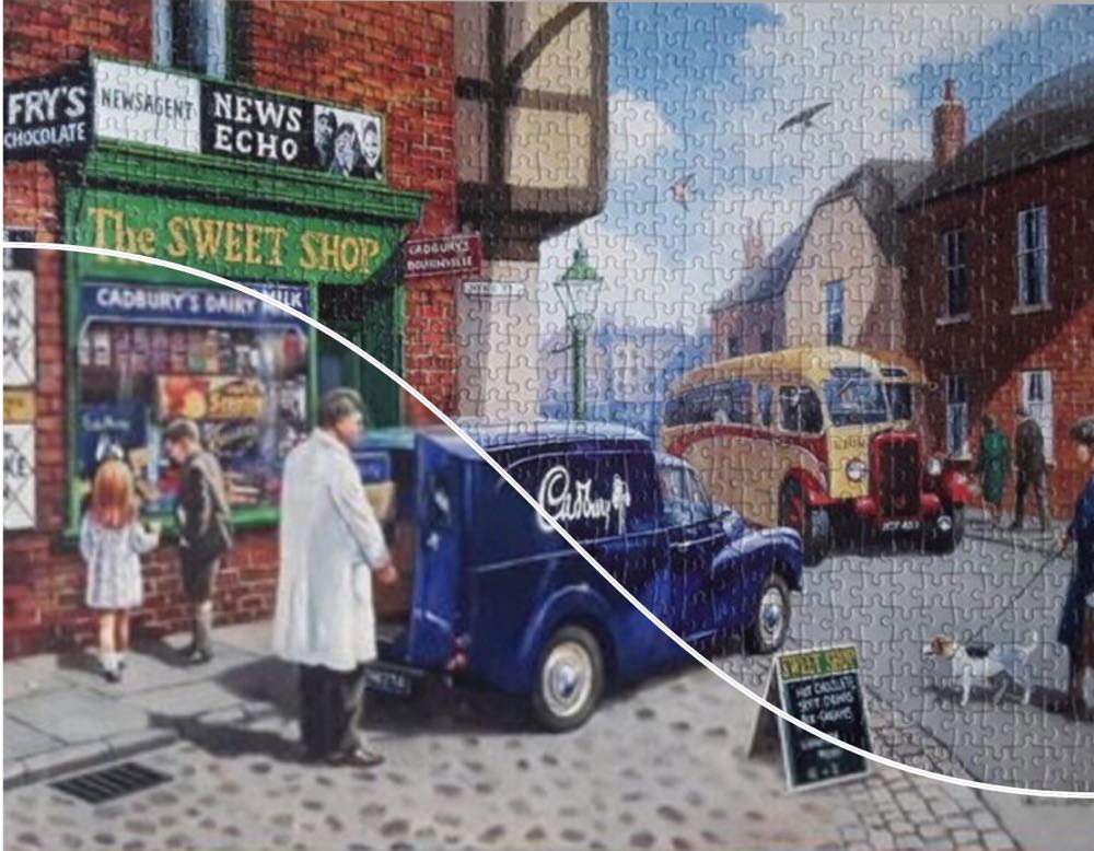 The Sweet Shop (Maken) - Gibsons puzzle collectible [Barcode 5012269004588] - Main Image 4