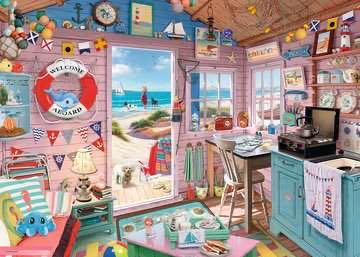 My Haven The Beach Hut - Ravensburger puzzle collectible [Barcode 4005556150007] - Main Image 2