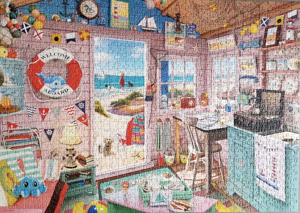 My Haven The Beach Hut - Ravensburger puzzle collectible [Barcode 4005556150007] - Main Image 3