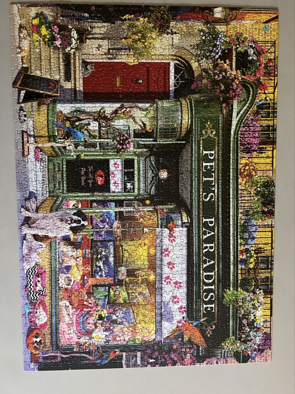 Pet’s Paradise - Ceaco puzzle collectible [Barcode 021081311076] - Main Image 2