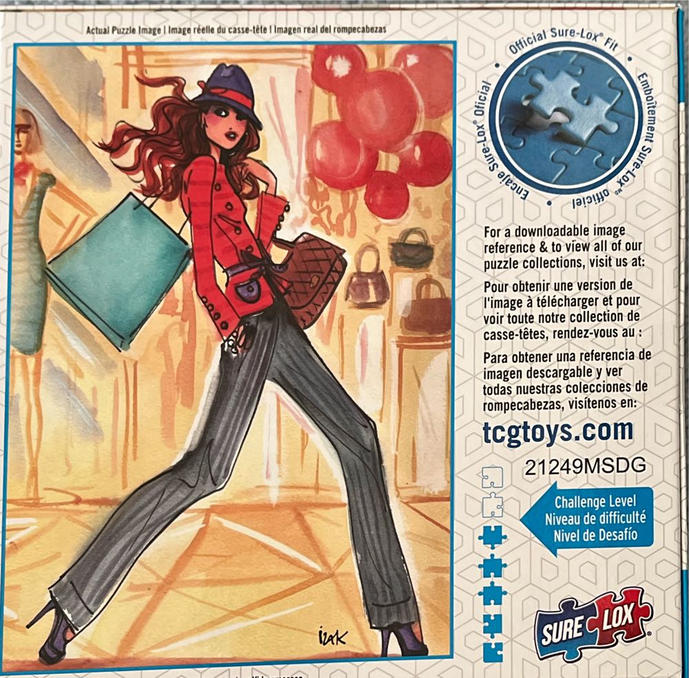 Glam Life-Ooh La La - Sure Lox puzzle collectible [Barcode 686141944580] - Main Image 2