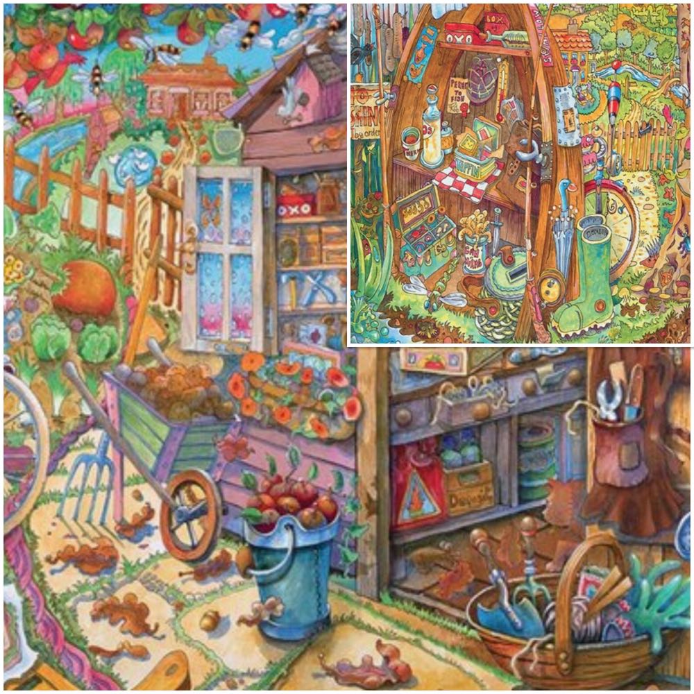 No Fishing & Summer Time - Falcon de luxe puzzle collectible [Barcode 8710126110980] - Main Image 2