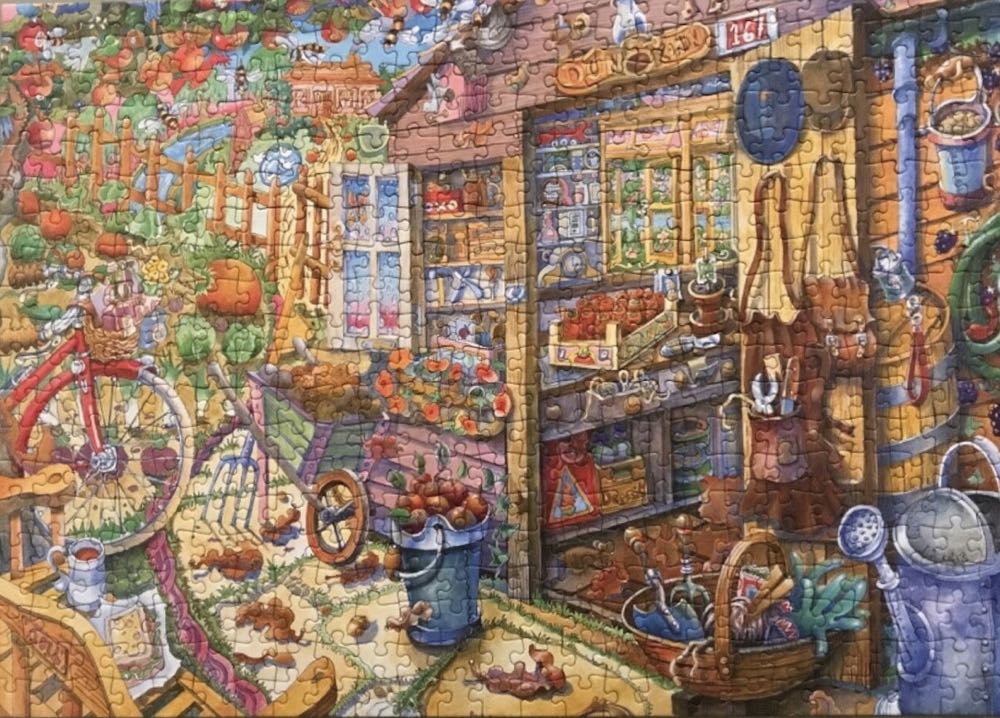 No Fishing & Summer Time - Falcon de luxe puzzle collectible [Barcode 8710126110980] - Main Image 4