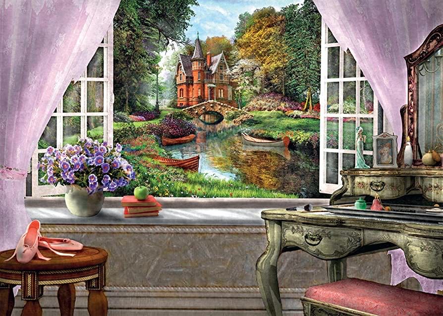 View from a Window - Falcon de luxe puzzle collectible [Barcode 8710126110997] - Main Image 2