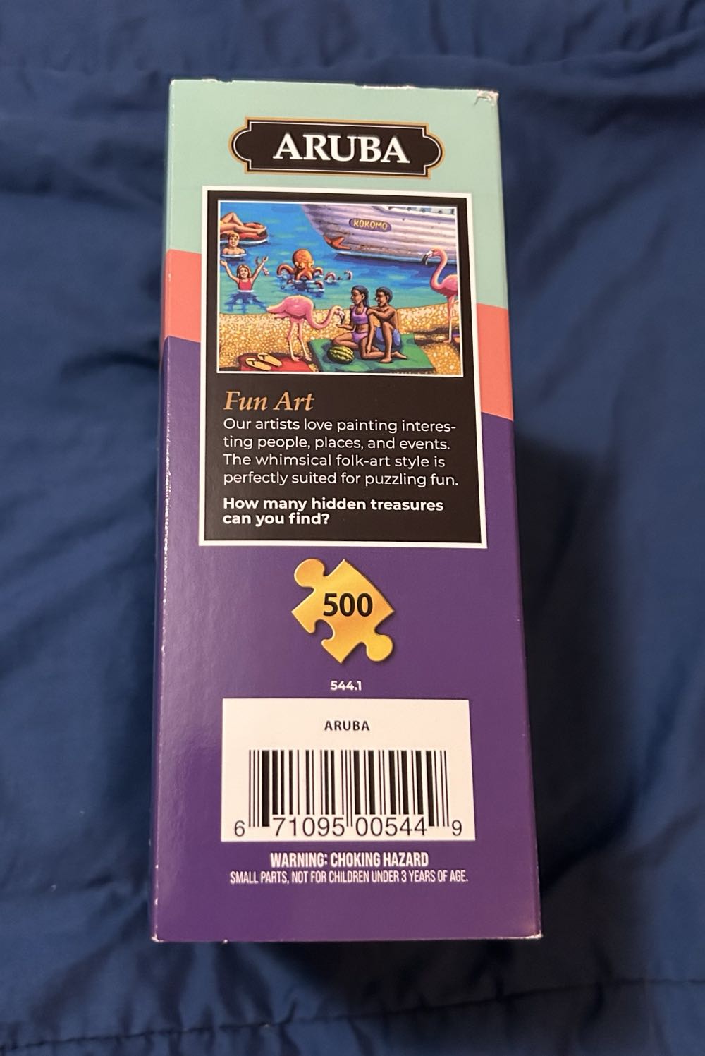 Aruba 500 Piece - Dowdle puzzle collectible [Barcode 671095005449] - Main Image 2
