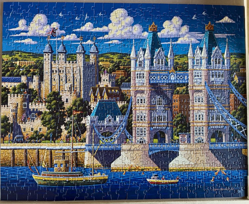 London Tower Bridge - Dowdle puzzle collectible [Barcode 671095001205] - Main Image 2