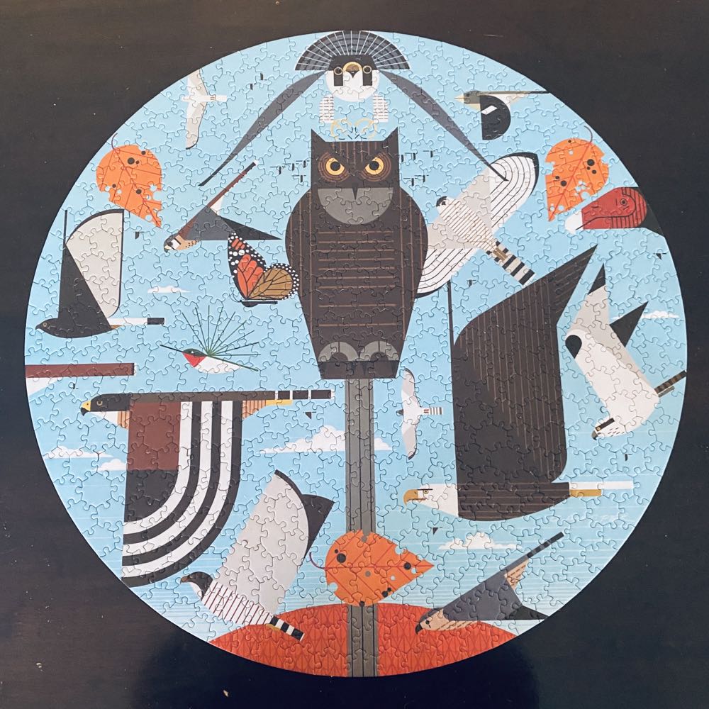 Hawk Mountain - Pomegranate 🇺🇸 puzzle collectible [Barcode 9781087506937] - Main Image 2