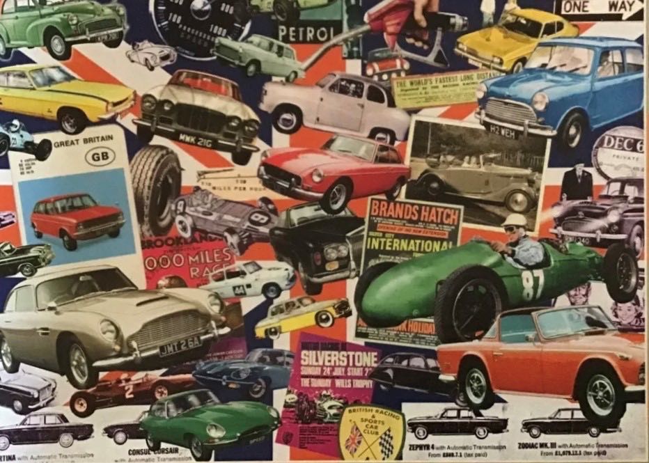 Best Of British 4 Cars - Falcon de luxe puzzle collectible [Barcode 8710126110447] - Main Image 2