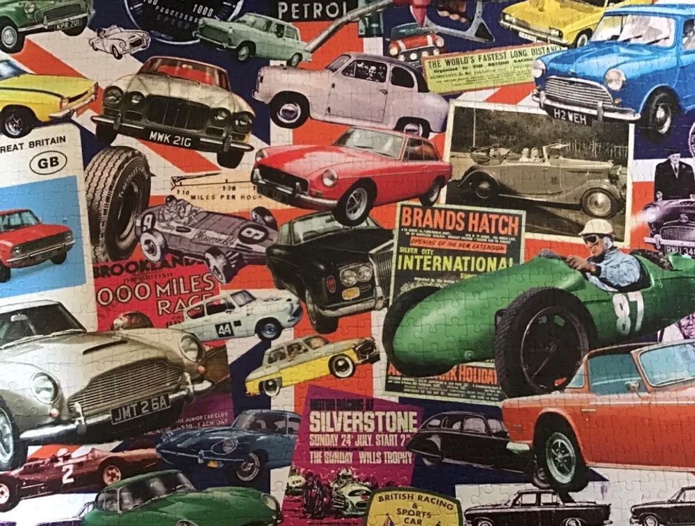 Best Of British 4 Cars - Falcon de luxe puzzle collectible [Barcode 8710126110447] - Main Image 3