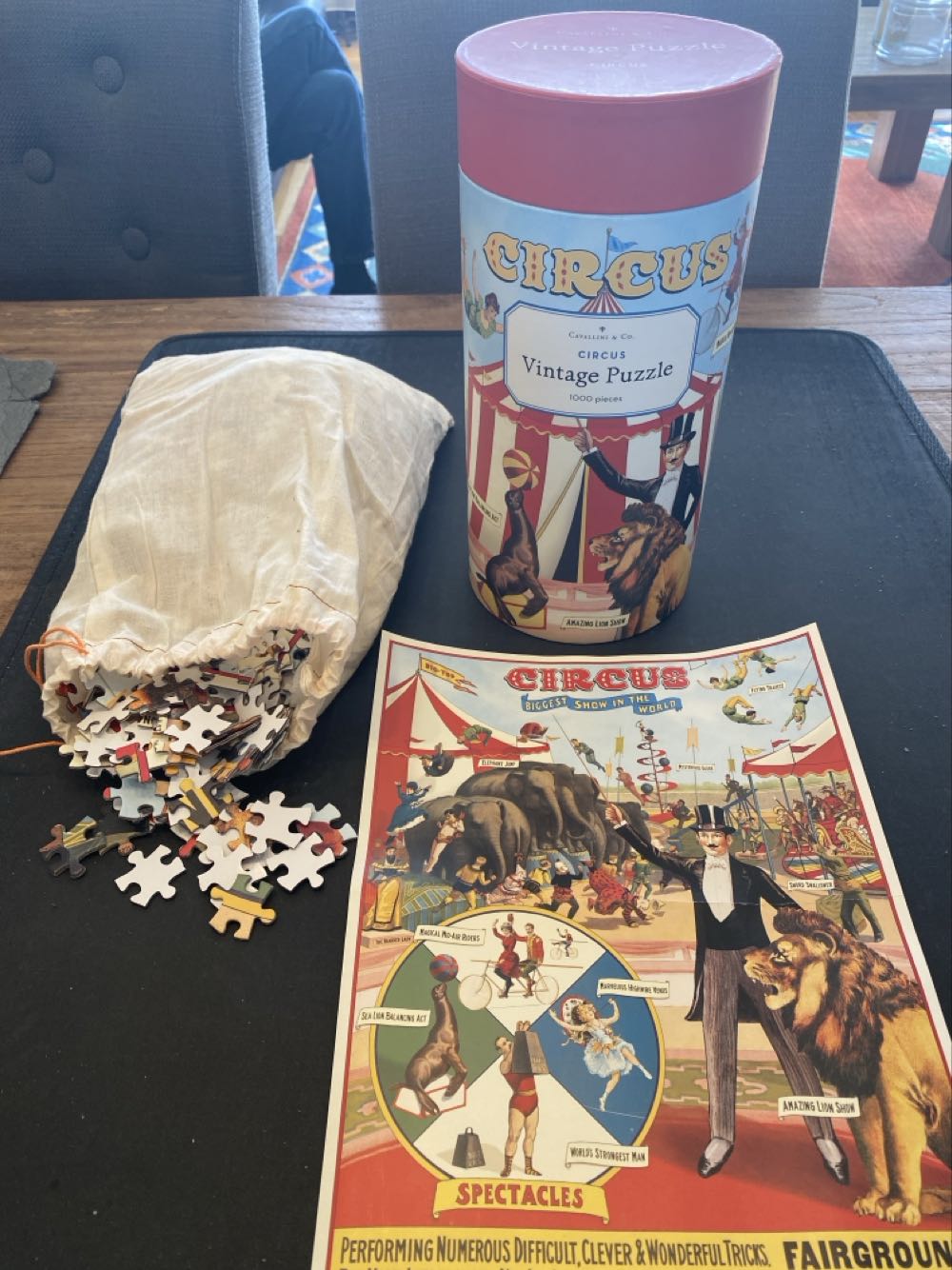 Cavallini Circus - Cavallini & Co. puzzle collectible [Barcode 9781635448955] - Main Image 2