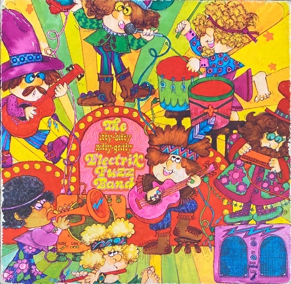 The Itty-bitty Nitty-gritty Electrik Fuzz Band - Springbok puzzle collectible - Main Image 2