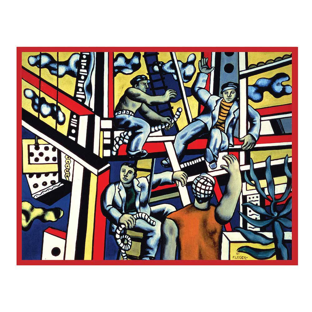 Fernand Leger Construction Workers - Mudpuppy puzzle collectible - Main Image 1