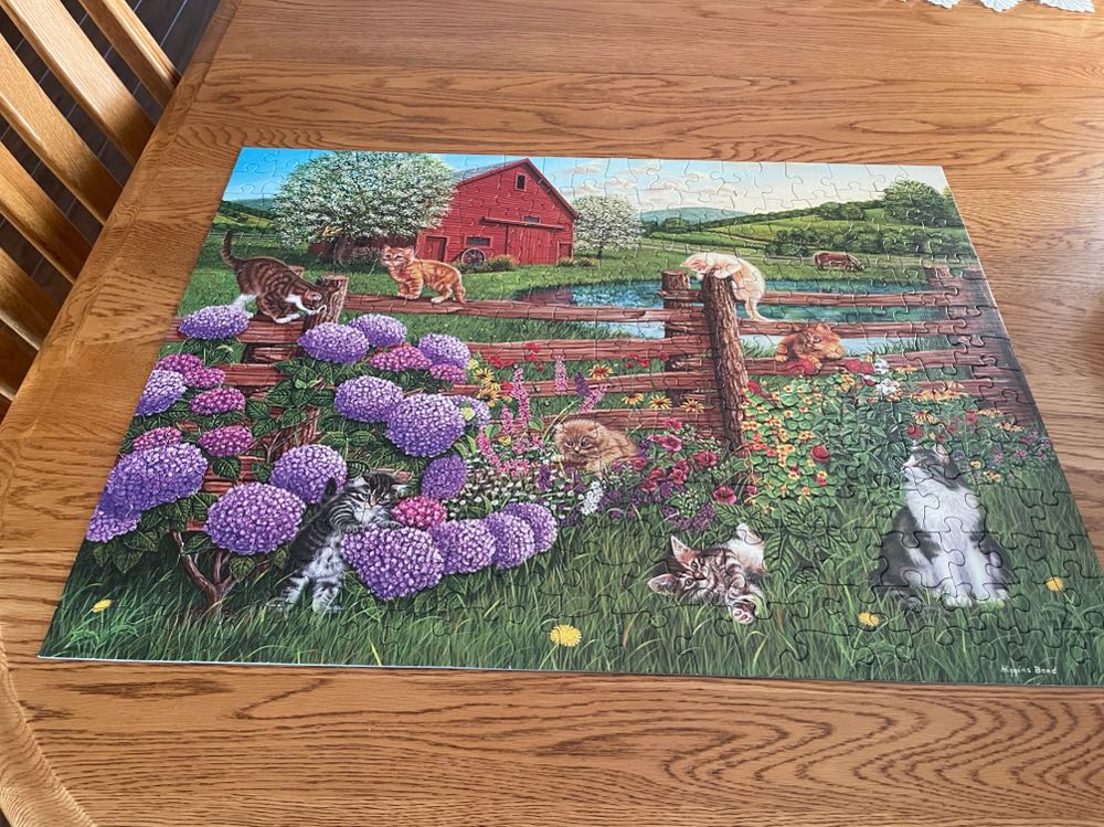 Farm Cats - Cobble Hill puzzle collectible - Main Image 2