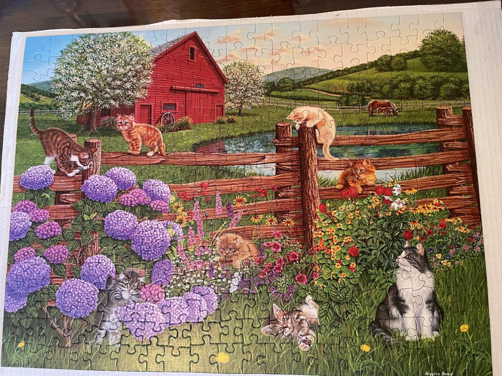 Farm Cats - Cobble Hill puzzle collectible - Main Image 4