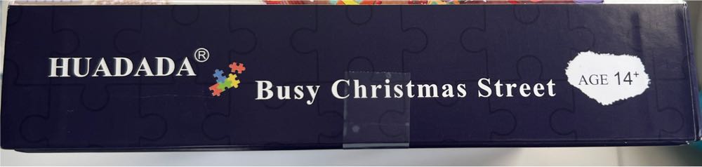 Busy Christmas Street - Huadada 🇨🇳 puzzle collectible - Main Image 2