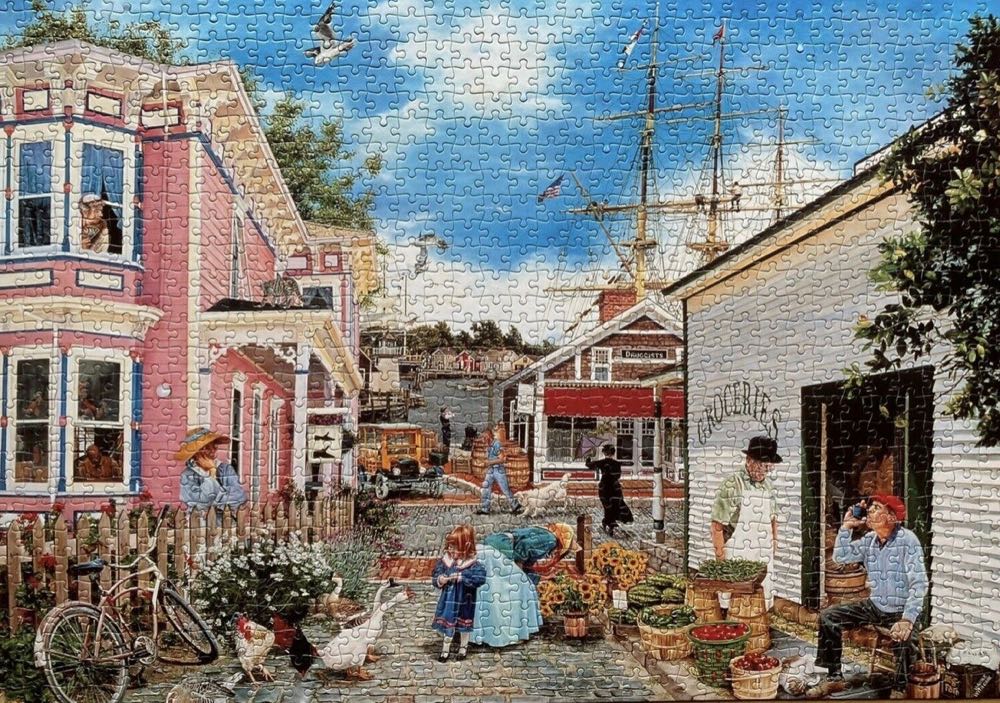 Seacove Village (Cil Cilla Messenger) - Gibsons puzzle collectible [Barcode 5012269008043] - Main Image 3