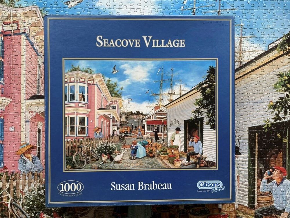 Seacove Village (Cil Cilla Messenger) - Gibsons puzzle collectible [Barcode 5012269008043] - Main Image 4