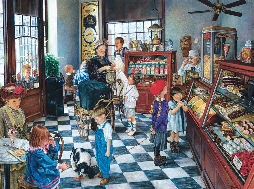 The Confectionery - Gibsons puzzle collectible [Barcode 5012269007909] - Main Image 2