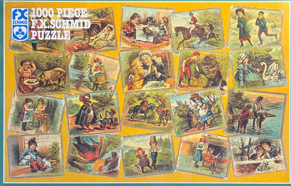 Victorian Blocks - F.X. Schmid puzzle collectible [Barcode 099252900329] - Main Image 2