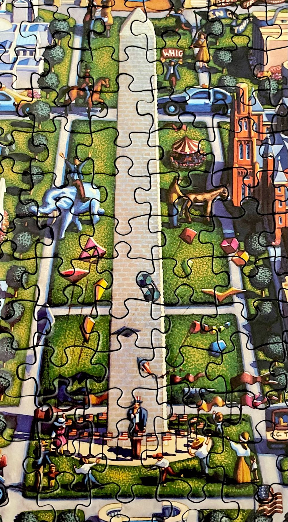 Washington, D.C. - Dowdle Puzzles puzzle collectible [Barcode 671095055000] - Main Image 4