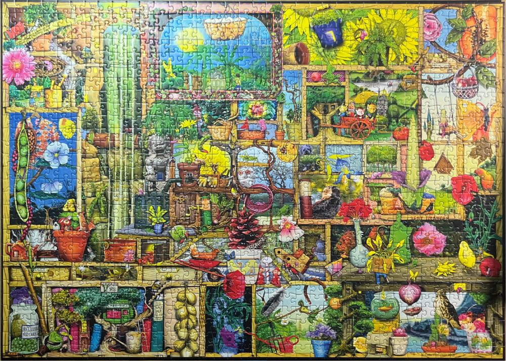 Gardeners Cupboard Kitchen Cupboard 🟦 - Ravensburger puzzle collectible [Barcode 4005556896912] - Main Image 2