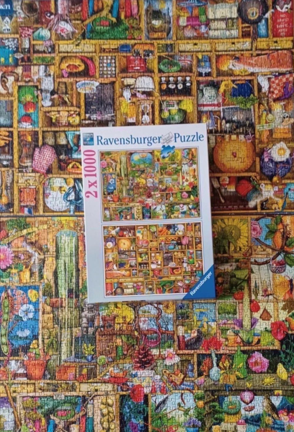 Gardeners Cupboard Kitchen Cupboard 🟦 - Ravensburger puzzle collectible [Barcode 4005556896912] - Main Image 4