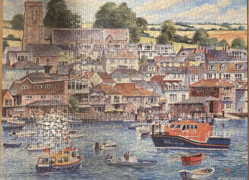 Salcombe Harbour - Gibsons puzzle collectible [Barcode 5012269061529] - Main Image 3