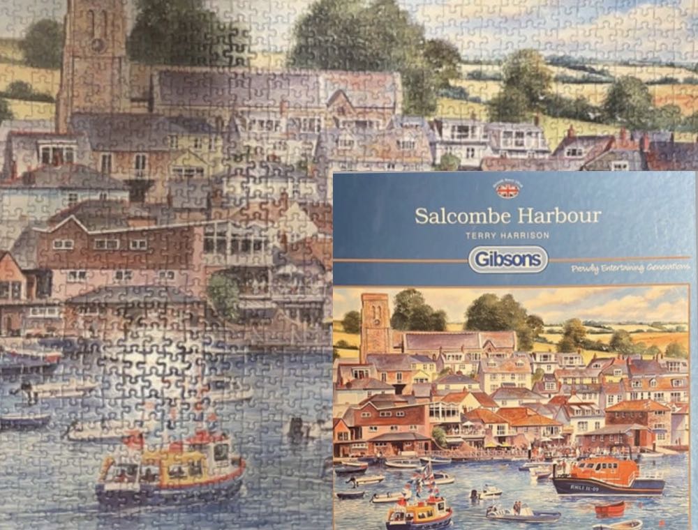 Salcombe Harbour - Gibsons puzzle collectible [Barcode 5012269061529] - Main Image 4
