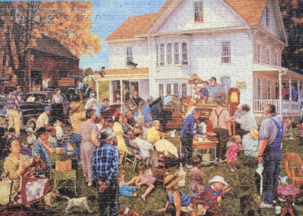 Farmhouse Auction - Gibsons puzzle collectible - Main Image 3